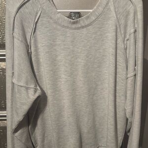 BKE Light Gray Women's Top